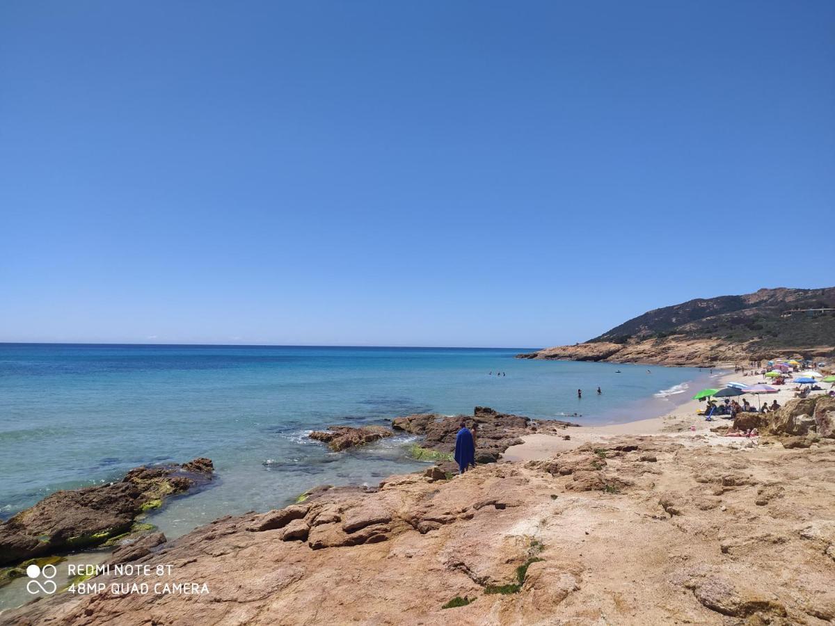 Capo Blu - Santa Margherita Di Pula Villa Luaran gambar